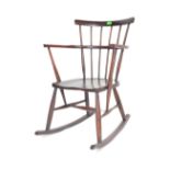 BRITISH MODERN DESIGN - ERCOL MANNER ROCKING CHAIR