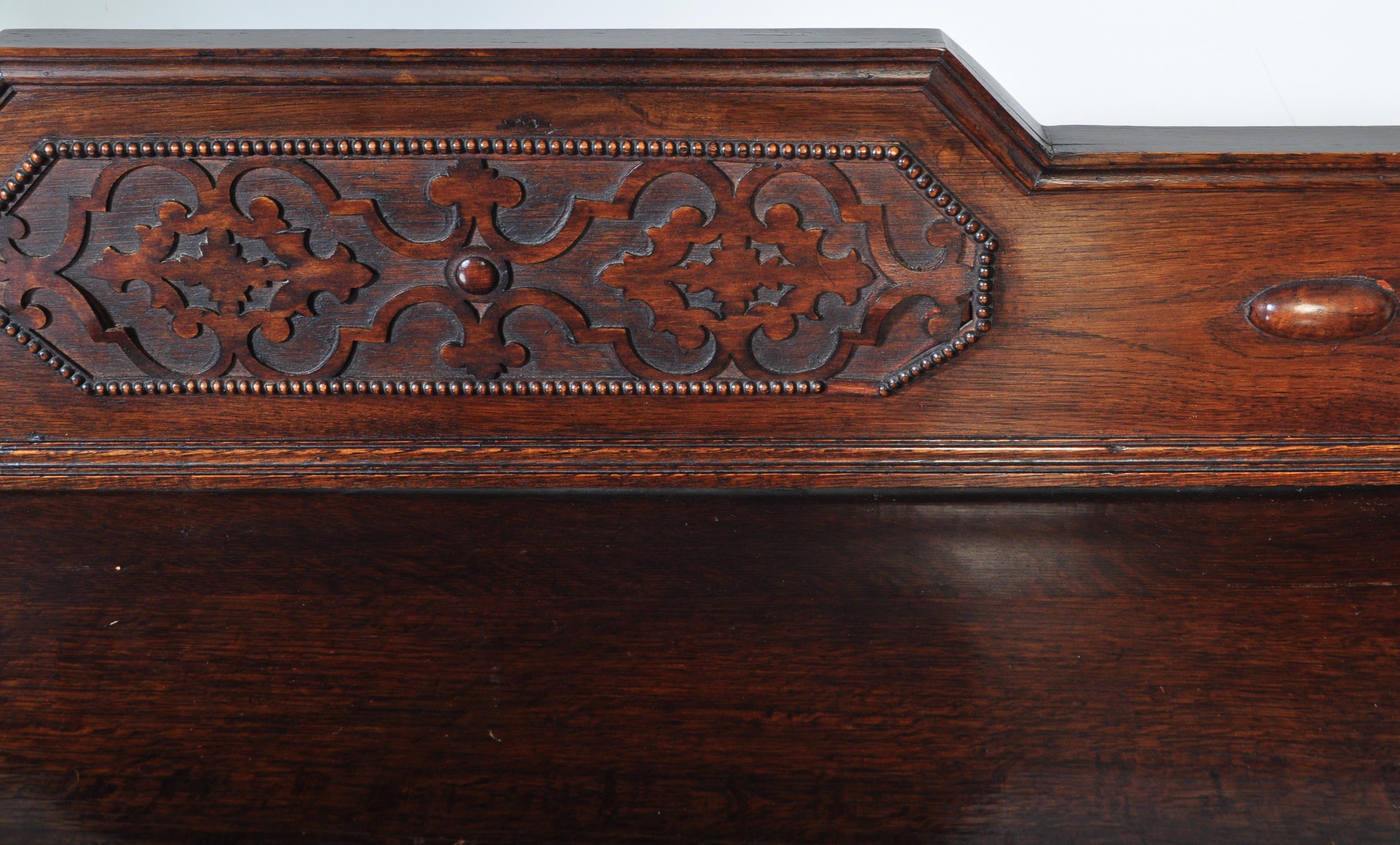 1920S OAK JACOBEAN REVIVAL SIDEBOARD - Image 5 of 5