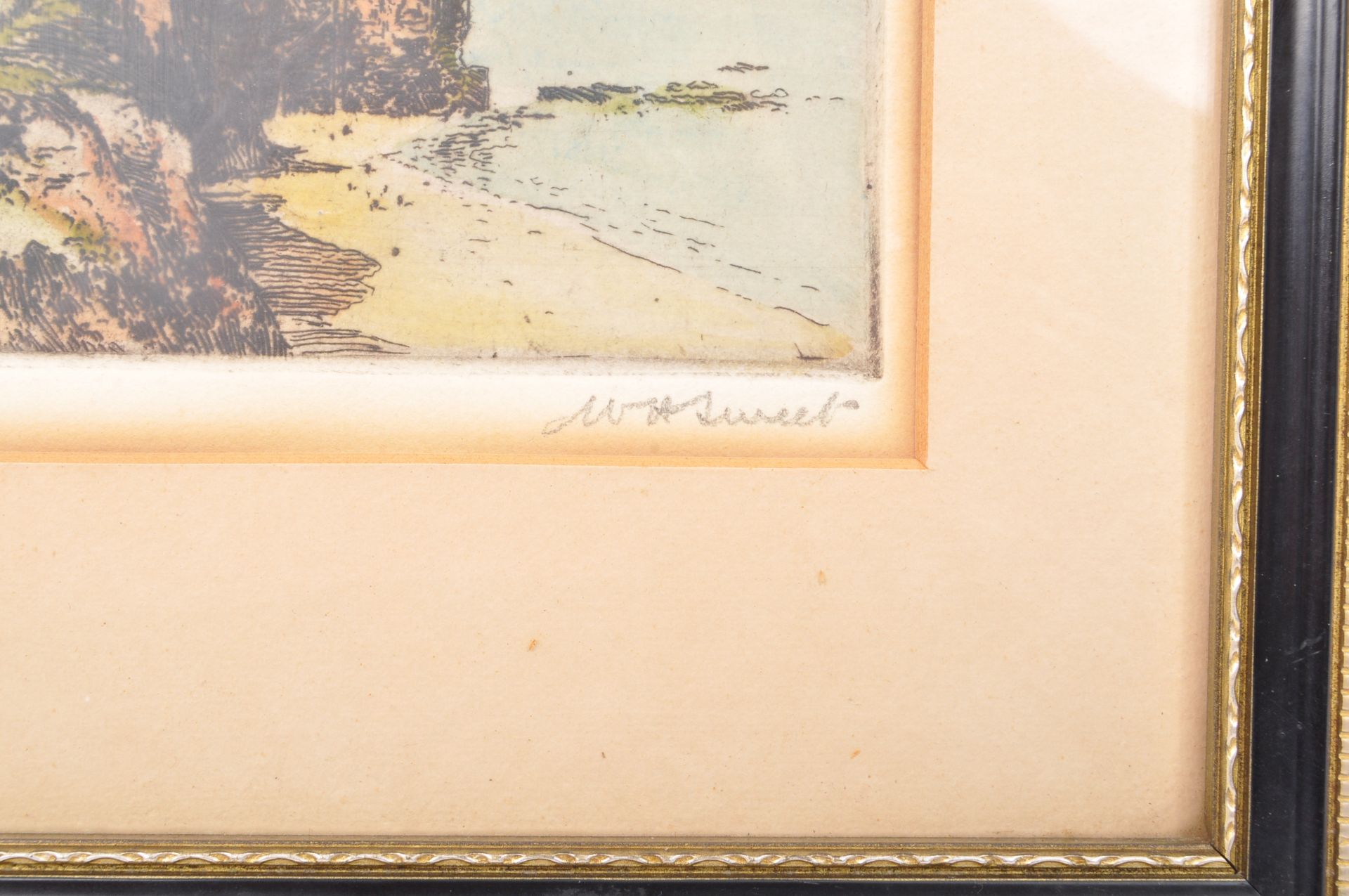 WALTER HENRY SWEET - SIDMOUTH - WATER COLOUR - Image 4 of 6