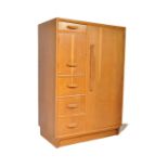 HUNT FURNITURE - MID 20TH CENTURY TALLBOY WARDROBE