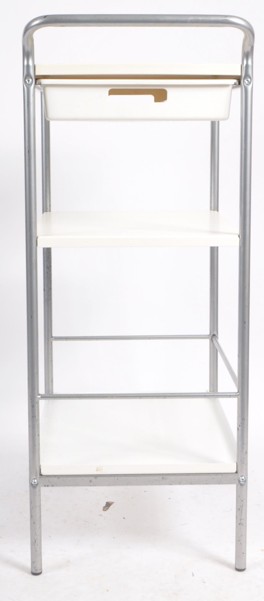 CONTEMPORARY MEDICAL TYPE THREE TIER TROLLEY - Image 5 of 6