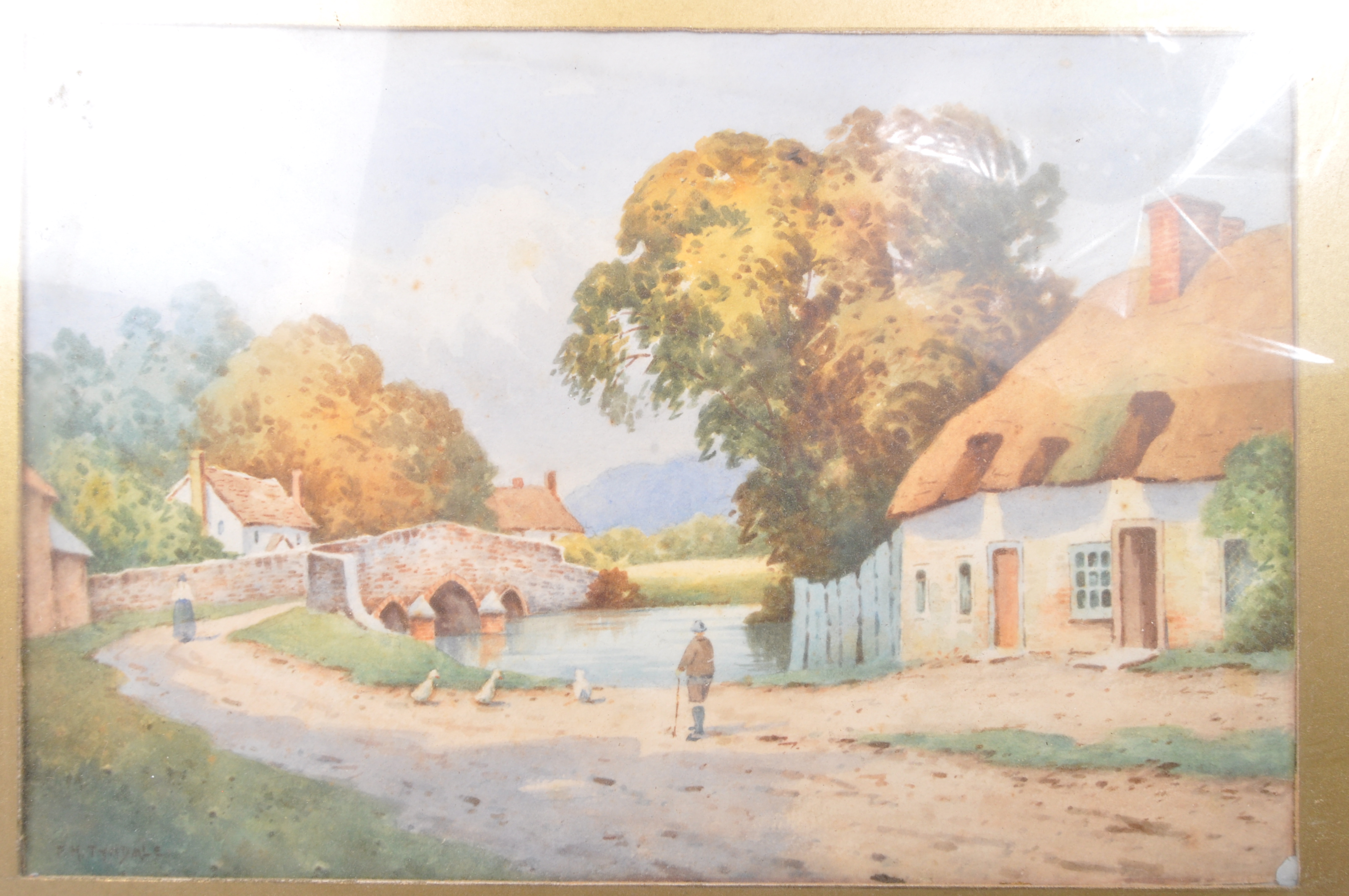 F.H. TYNDALE - 19TH CENTURY WATERCOLOUR PAINTING - Image 2 of 5