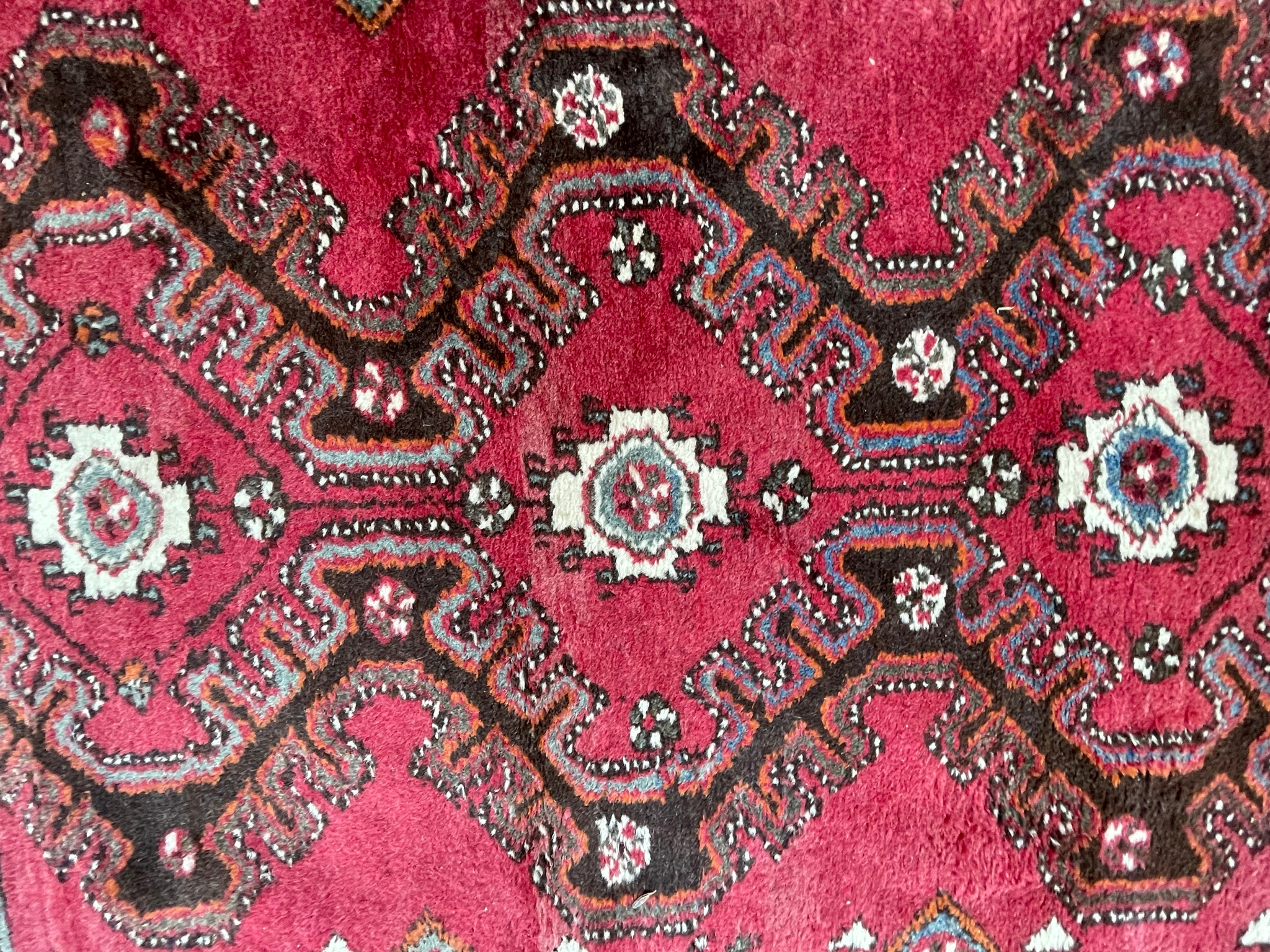 EARLY 20TH CENTURY MALAYER PERSIAN ISLAMIC CARPET FLOOR RUG - Image 2 of 4