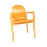 RETRO VINTAGE BENTWOOD OFFICE CHAIR