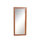 MID 20TH CENTURY RETRO VINTAGE TEAK WALL MIRROR