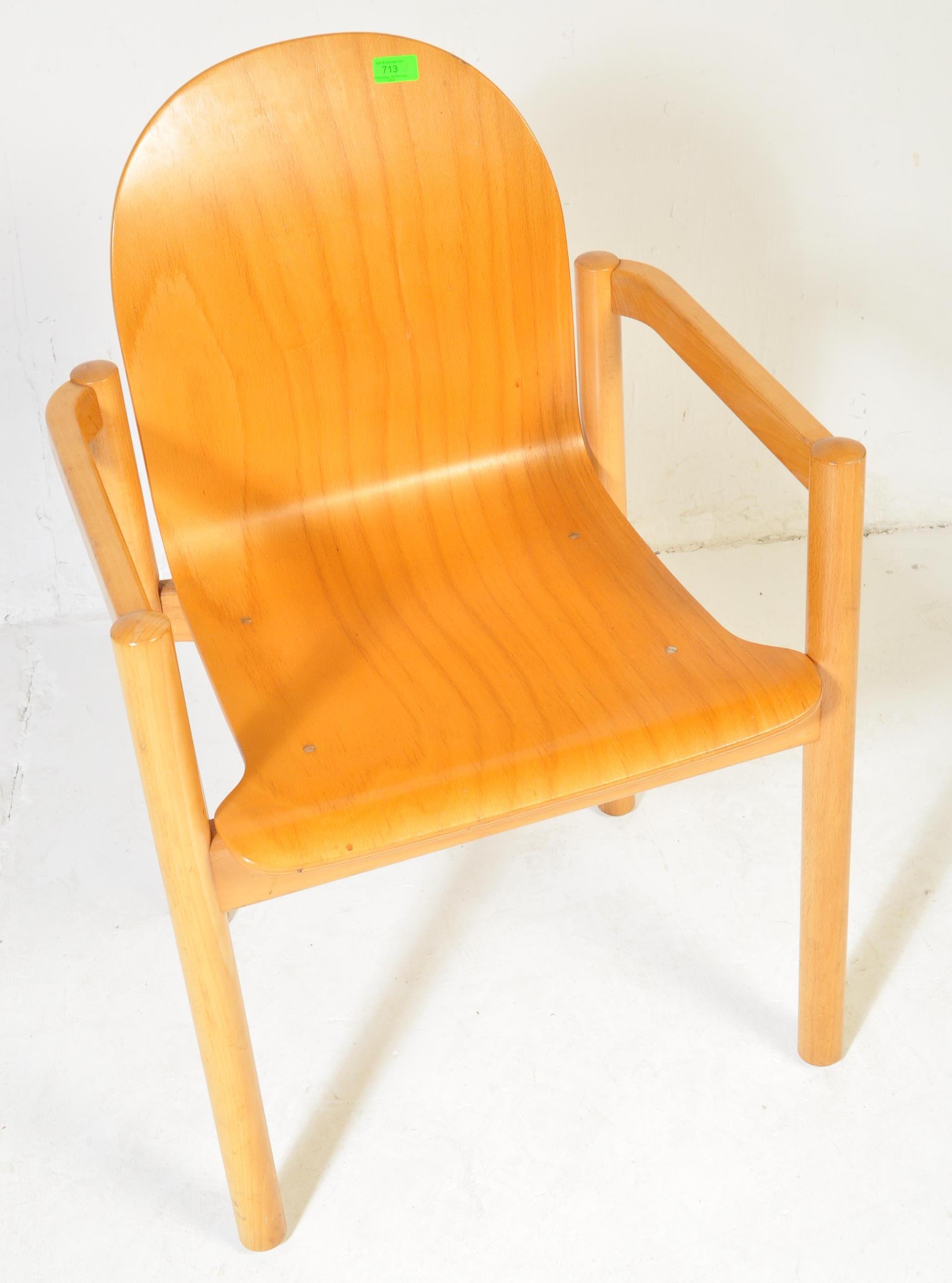RETRO VINTAGE BENTWOOD OFFICE CHAIR - Image 2 of 4