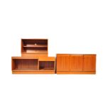 RETRO VINTAGE MID 20TH TEAK SIDEBOARD CREDENZAS