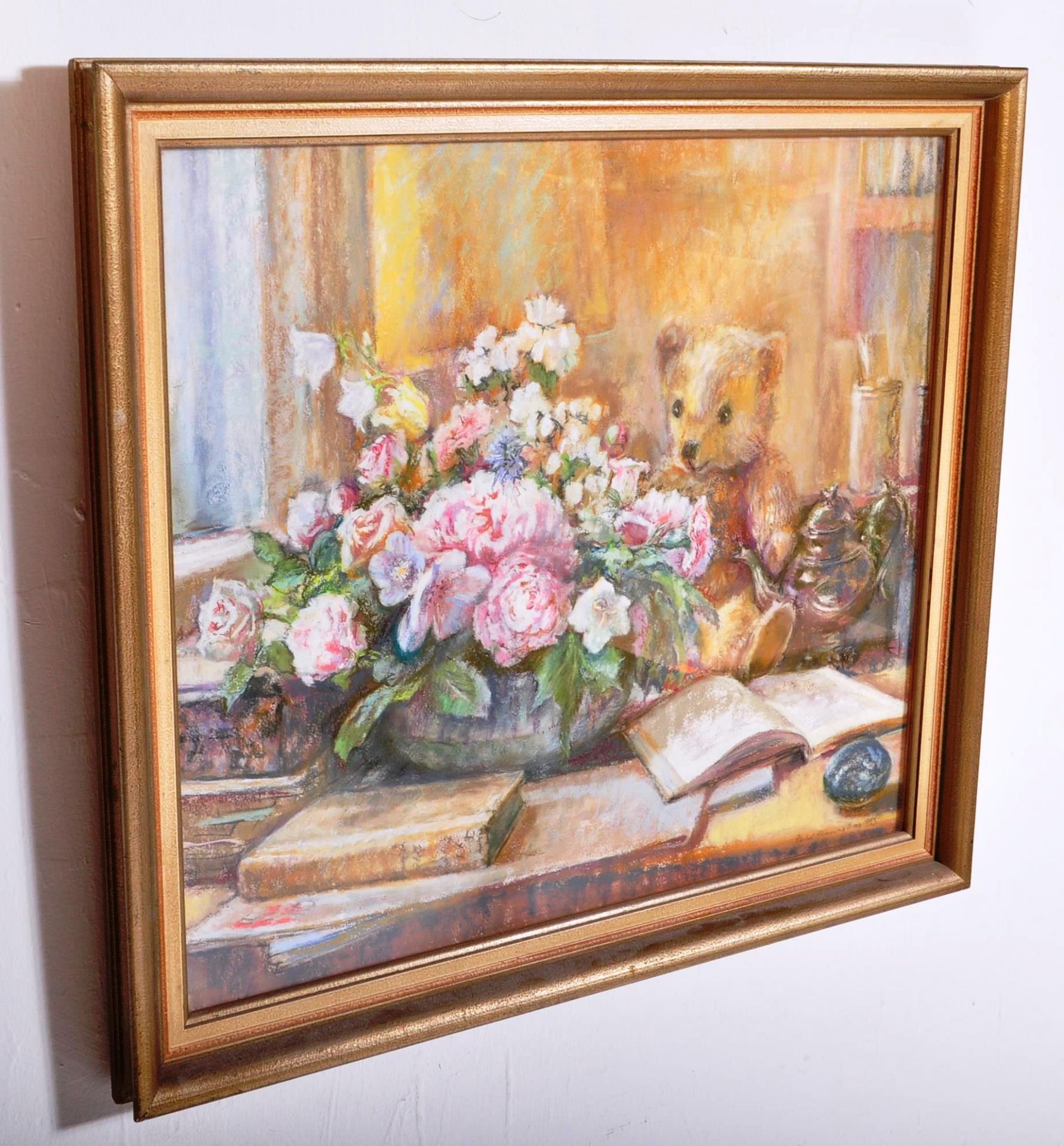 RACHEL HEMMING BRAY - 'SUMMER FLOWERS' STILL LIFE PAINTING - Image 3 of 5