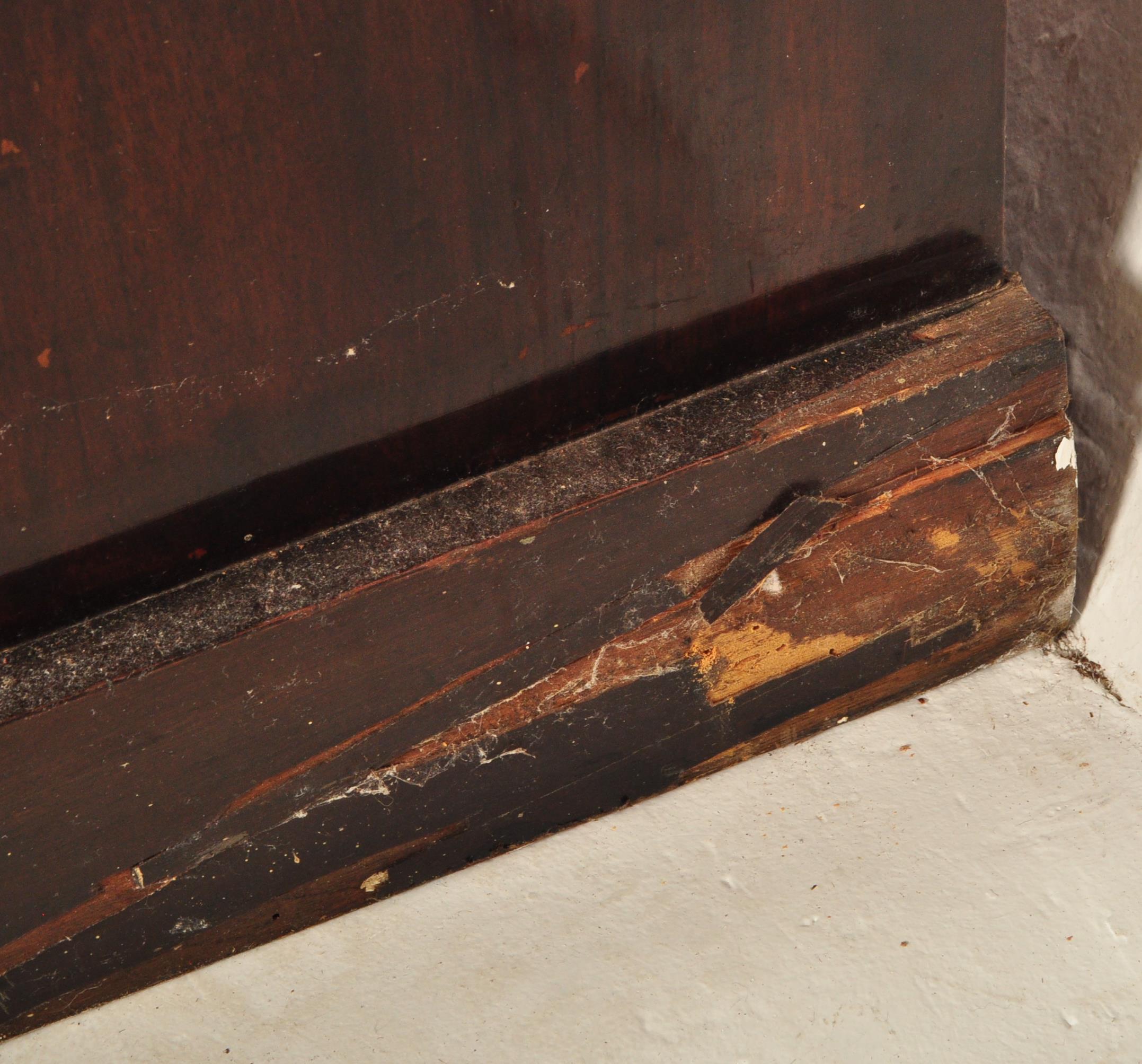 19TH CENTURY MAHOGANY LIBRARY BOOKCASE PIER CABINET - Image 6 of 6