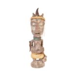 LARGE 20TH CENTURY AFRICAN TRIBAL FIGURE