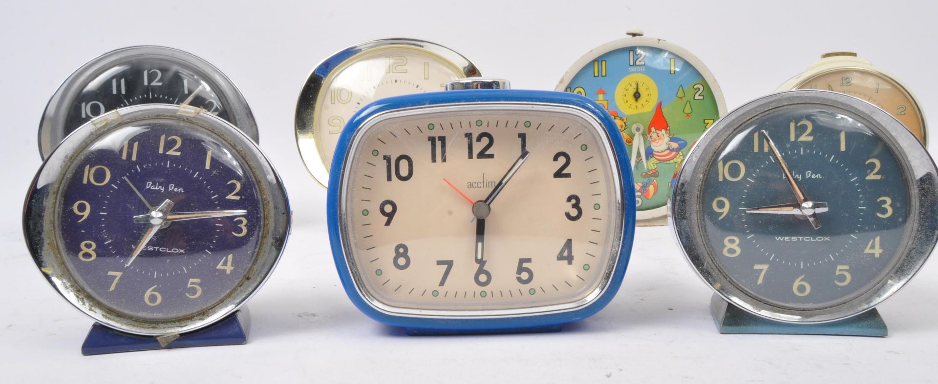 COLLECTION OF RETRO VINTAGE 20TH CENTURY ALARM CLOCKS - Image 3 of 5