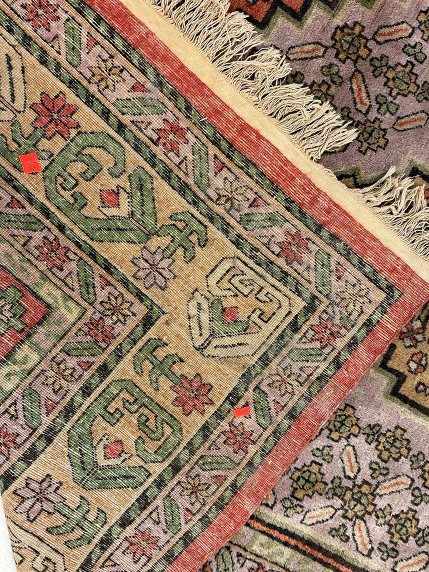 LARGE MID CENTURY TURKISH FLOOR RUG CARPET - Image 3 of 4