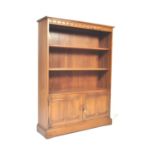 LUCIAN ERCOLANI - ERCOL GOLDEN DAWN BOOKCASE CUPBOARD