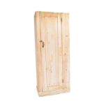 19TH CENTURY PINE WARDROBE / HALL CUPBOARD