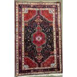 VINTAGE PERSIAN ISLAMIC HAMADAN FLOOR CARPET RUG