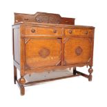 1920S OAK JACOBEAN REVIVAL SIDEBOARD