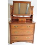 EARLY 20TH CENTURY CIRCA 1920S OAK DRESSING TABLE