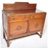 1920S OAK JACOBEAN REVIVAL SIDEBOARD