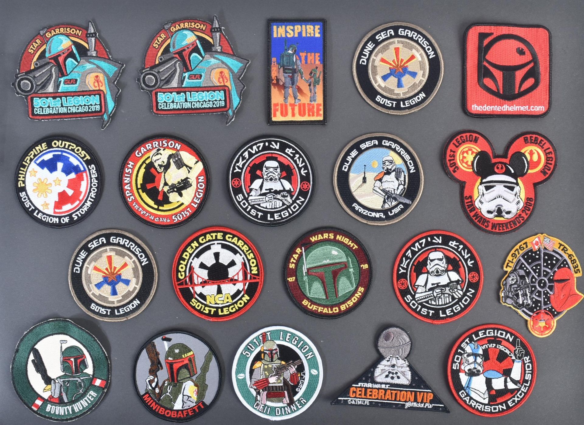 ESTATE OF JEREMY BULLOCH - STAR WARS - CLOTH PATCHES