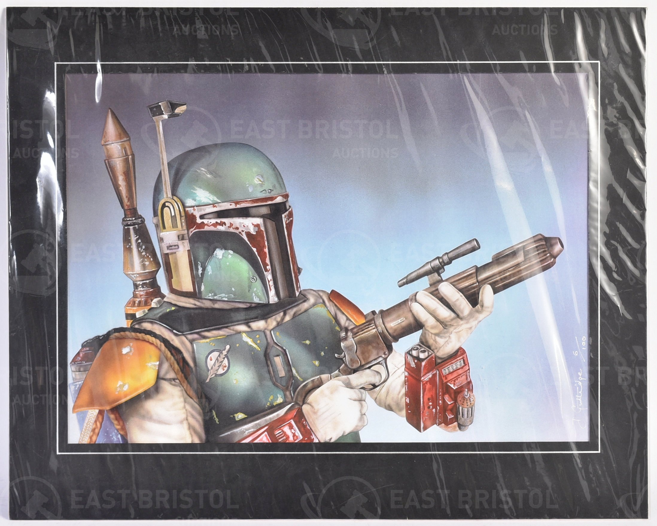 ESTATE OF JEREMY BULLOCH - STAR WARS - ARTWORK LTD ED PRINT