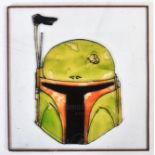 ESTATE OF JEREMY BULLOCH - STAR WARS - FAN ARTWORK GLASS FETT