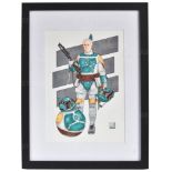 ESTATE OF JEREMY BULLOCH - STAR WARS - ORIGINAL PAINTING ARTWORK