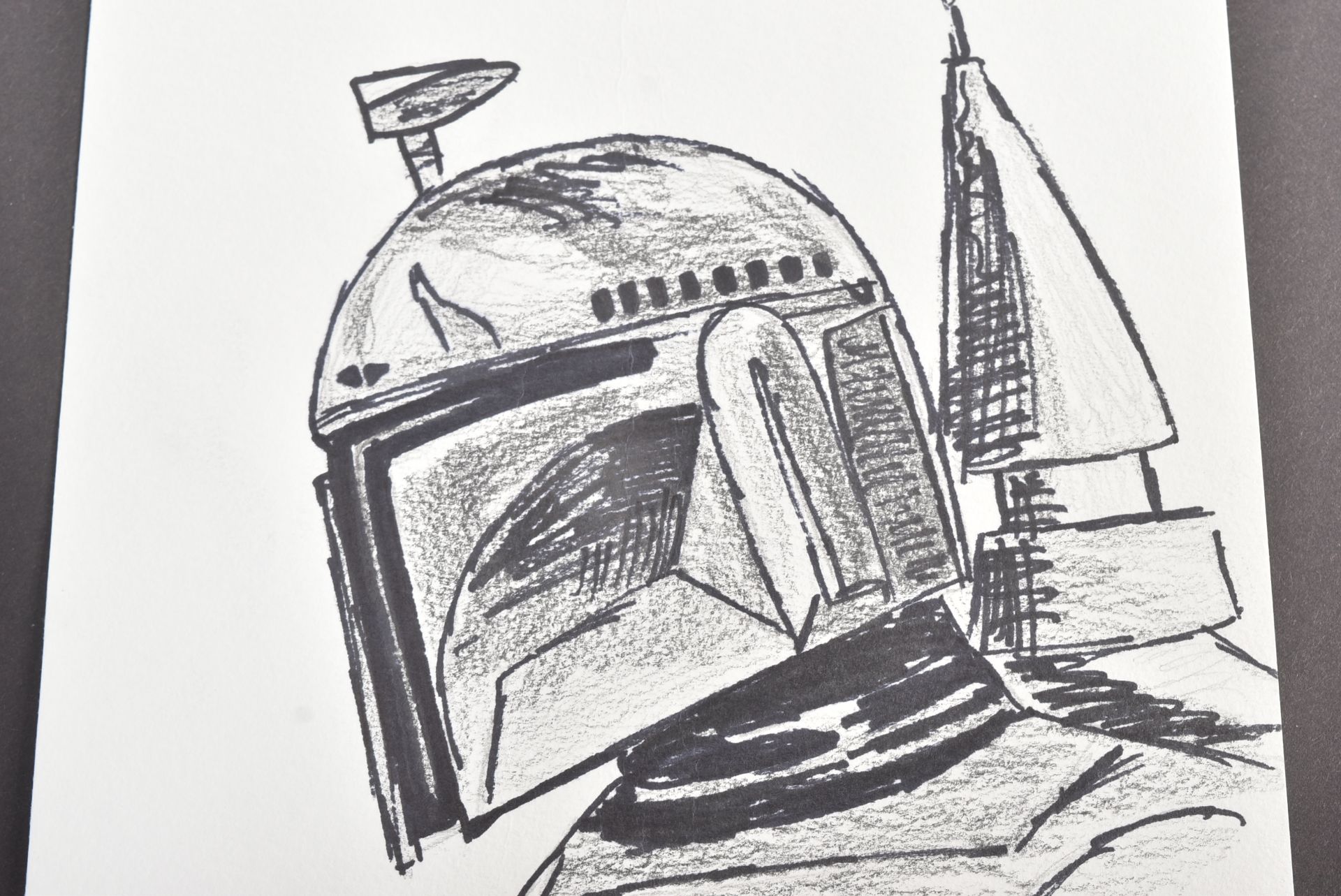 ESTATE OF JEREMY BULLOCH - STAR WARS - BOBA FETT FAN ART - Image 3 of 3