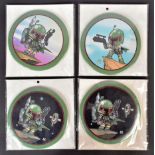 ESTATE OF JEREMY BULLOCH - STAR WARS - LARGE PIN BADGES