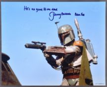 ESTATE OF JEREMY BULLOCH - BOBA FETT - SIGNED 8X10" PHOTO