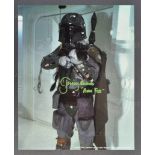 ESTATE OF JEREMY BULLOCH - BOBA FETT - SIGNED 8X10" PHOTO