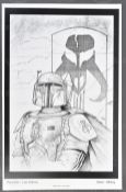 ESTATE OF JEREMY BULLOCH - STAR WARS - ARTWORK PRINT