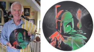 ESTATE OF JEREMY BULLOCH - STAR WARS - VINYL RECORD ARTWORK