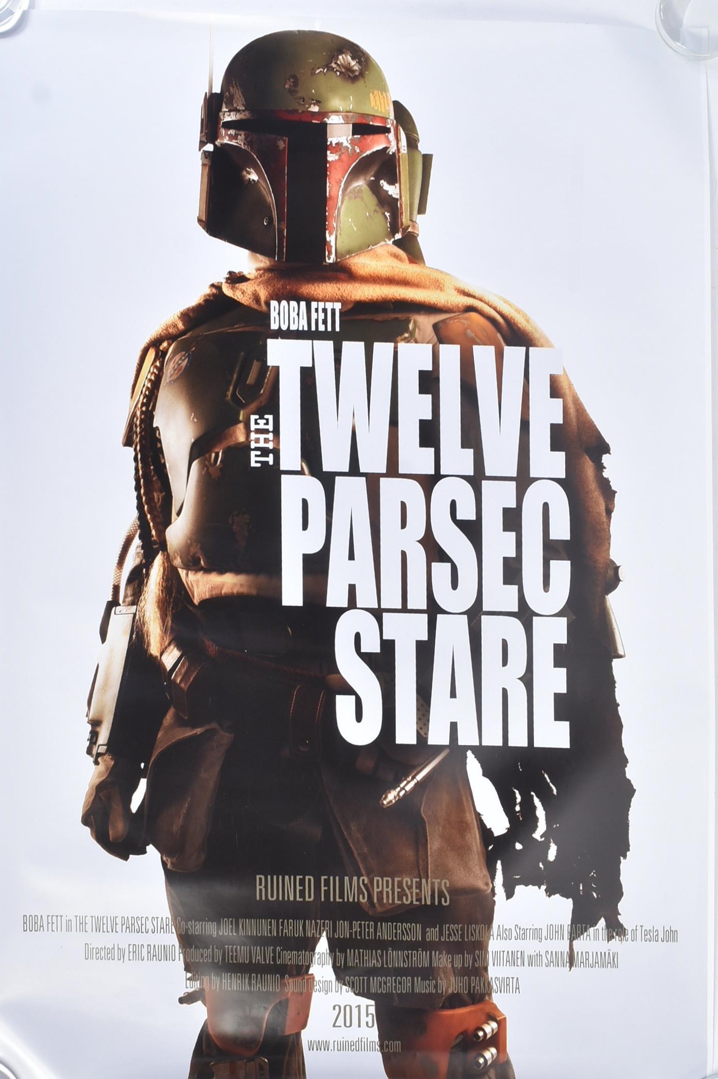 ESTATE OF JEREMY BULLOCH - THE TWELVE PARSEC STARE - POSTER