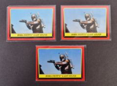 ESTATE OF JEREMY BULLOCH - STAR WARS - TOPPS TRADING CARDS