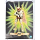 ESTATE OF JEREMY BULLOCH - STAR WARS - HASBRO BOBA FETT POSTER