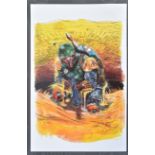 ESTATE OF JEREMY BULLOCH - STAR WARS - BOBA FETT ARTWORK