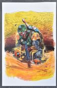 ESTATE OF JEREMY BULLOCH - STAR WARS - BOBA FETT ARTWORK