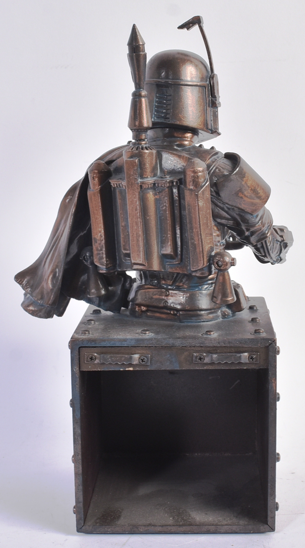 ESTATE OF JEREMY BULLOCH - BRONZE EFFECT BOBA FETT STATUE - Image 3 of 4