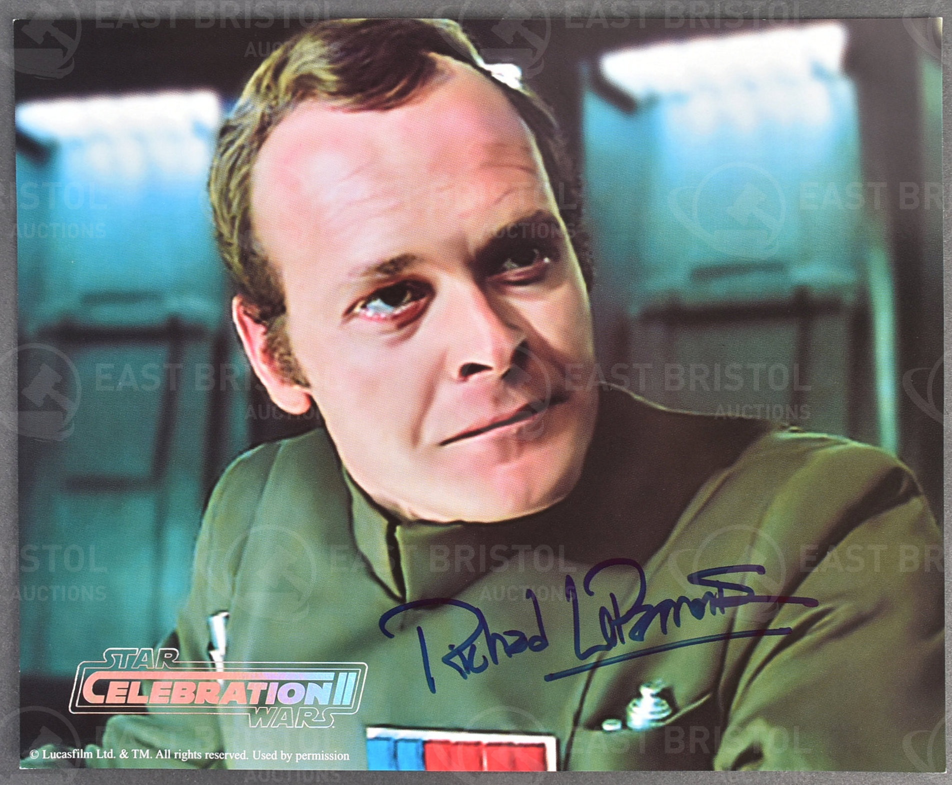 ESTATE OF JEREMY BULLOCH – STAR WARS - CELEBRATION II SIGNED PHOTO