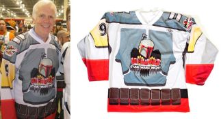 ESTATE OF JEREMY BULLOCH - STAR WARS - BULLOCH'S HOCKEY JERSEY