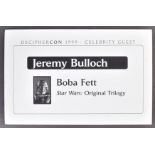 ESTATE OF JEREMY BULLOCH - CONVENTION APPEARANCE SIGN