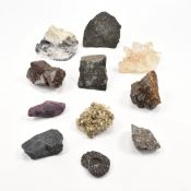 NATURAL HISTORY - ASSORTED MINERAL SPECIMENS