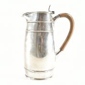 HALLMARKED SILVER WATER JUG