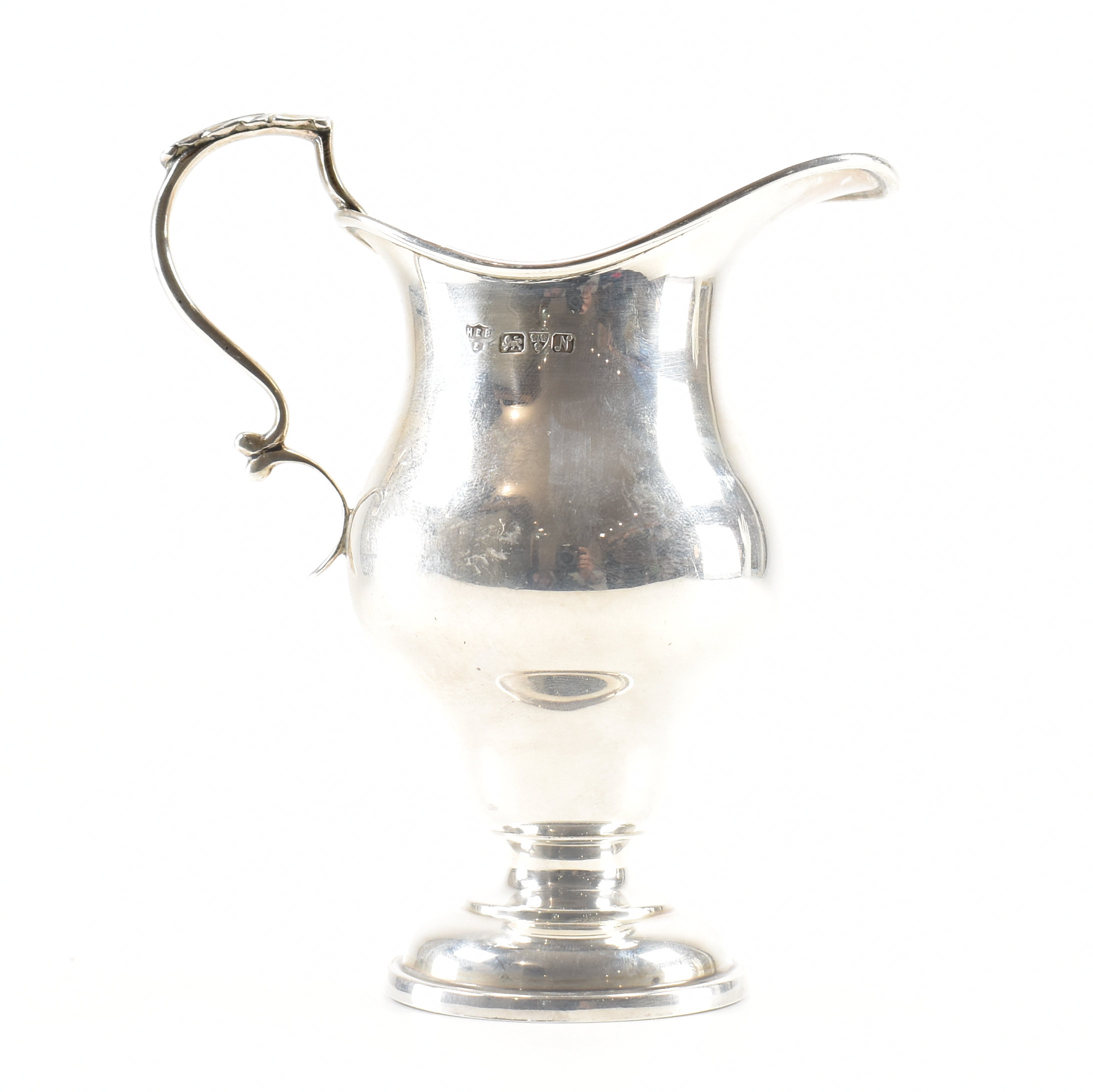 1913 HALLMARKED SILVER CREAMER JUG - Image 2 of 7