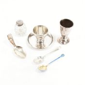 ASSORTED COLLECTION OF SILVER BREAKFAST UTENSILS