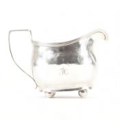 GEORGIAN SILVER CREAMER JUG