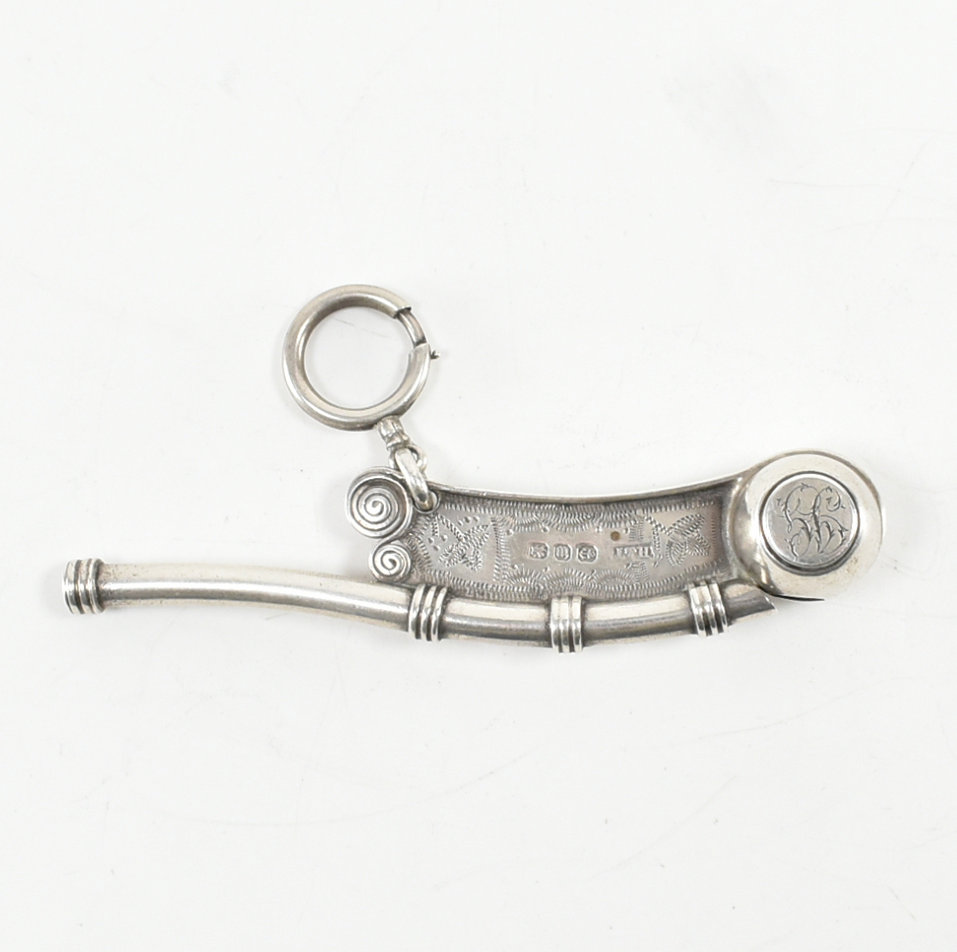 HALLMARKED SILVER MARITIME INTEREST BOSUNS WHISTLE - Image 6 of 13