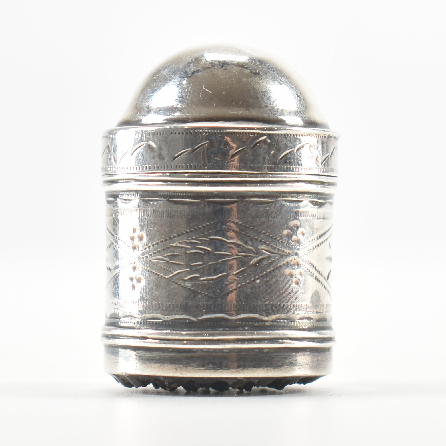 GEORGIAN SILVER NUTMEG GRATER - Image 4 of 8