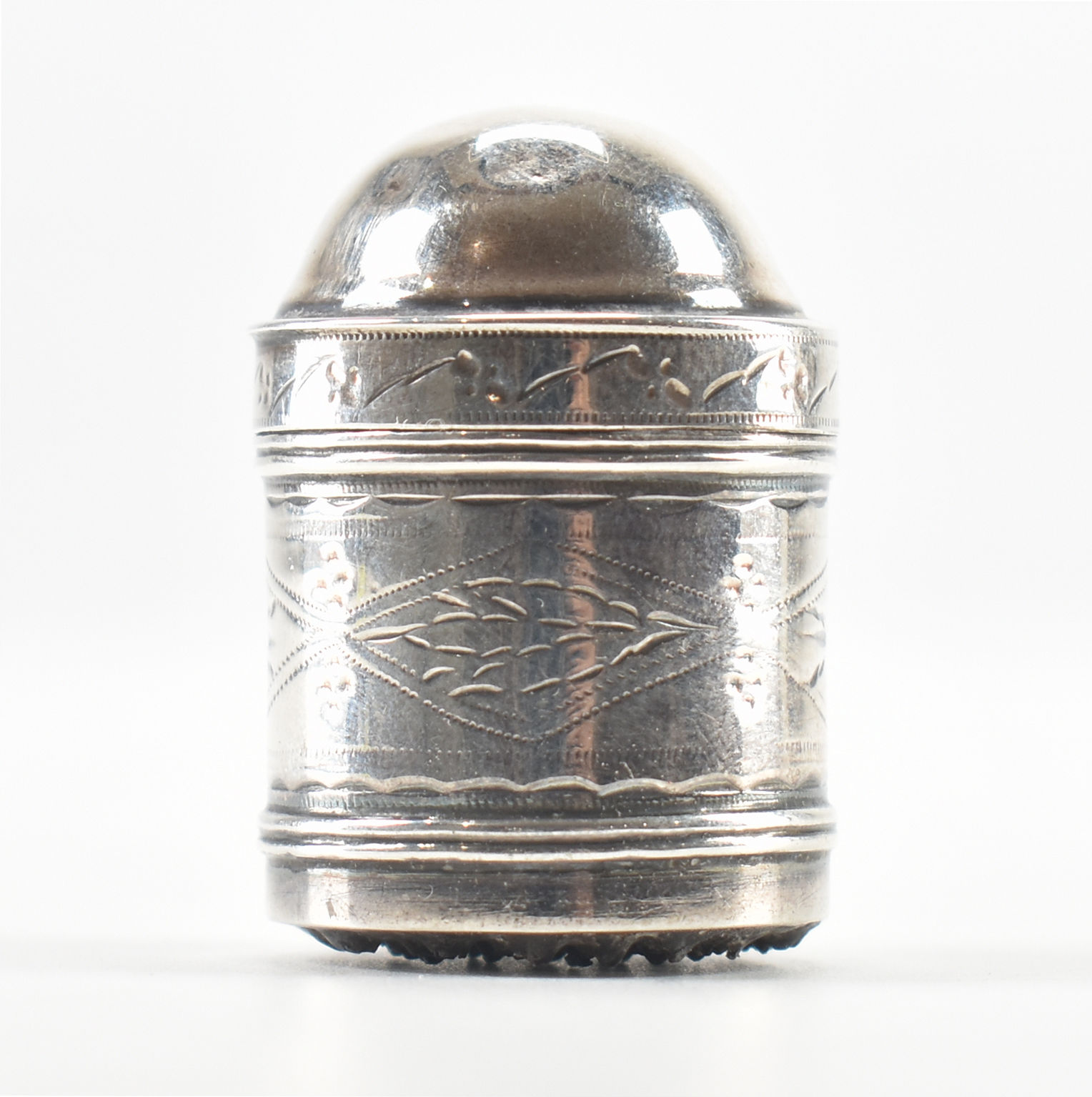 GEORGIAN SILVER NUTMEG GRATER - Image 2 of 8