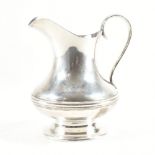 HALLMARKED SILVER & GILT MILK JUG